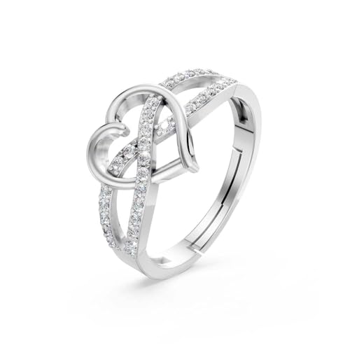 Adjustable Sterling Silver Infinity Ring