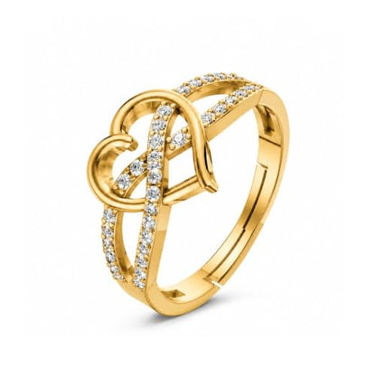 Adjustable Sterling Silver Infinity Ring