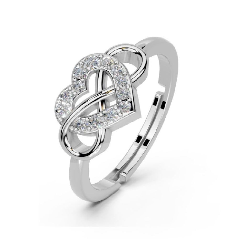Adjustable Sterling Silver Infinity Ring