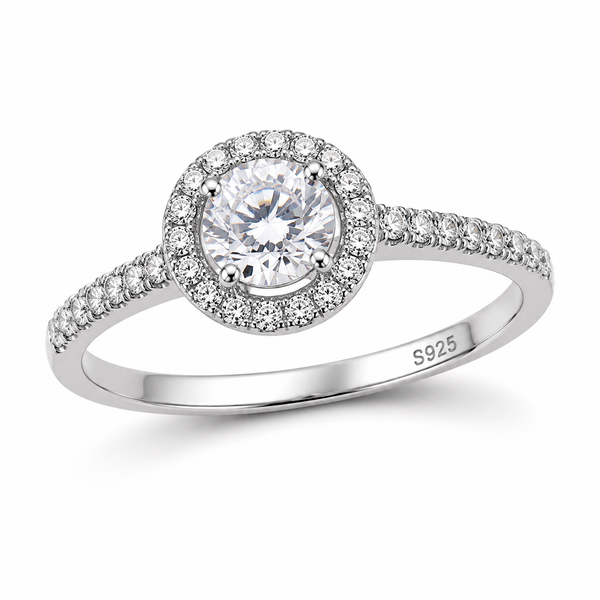 Celeste Halo Ring
